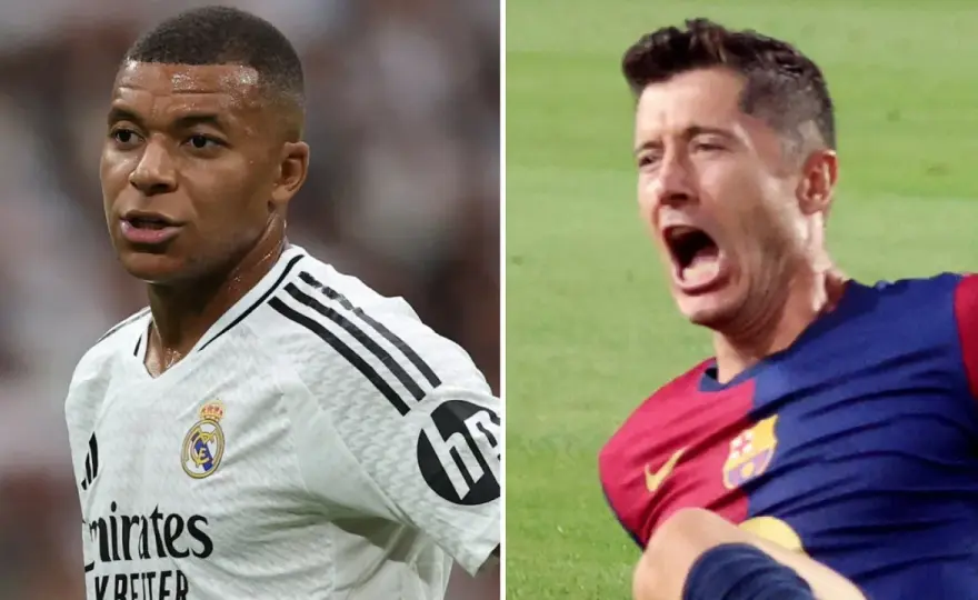 Klasyfikacja strzelców La Liga - Mbappé liderem. A Lewandowski?