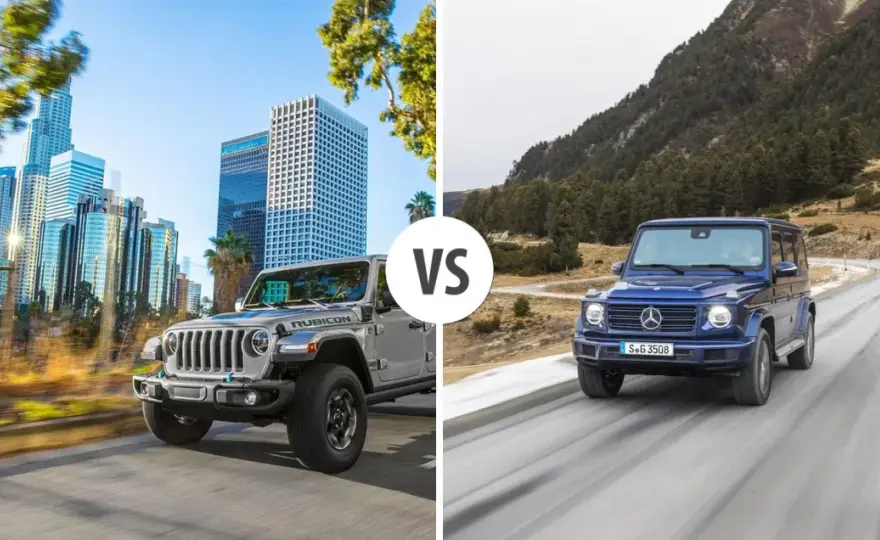 Mercedes Jeep - G-Class czy Wrangler? Różnice bez marketingu