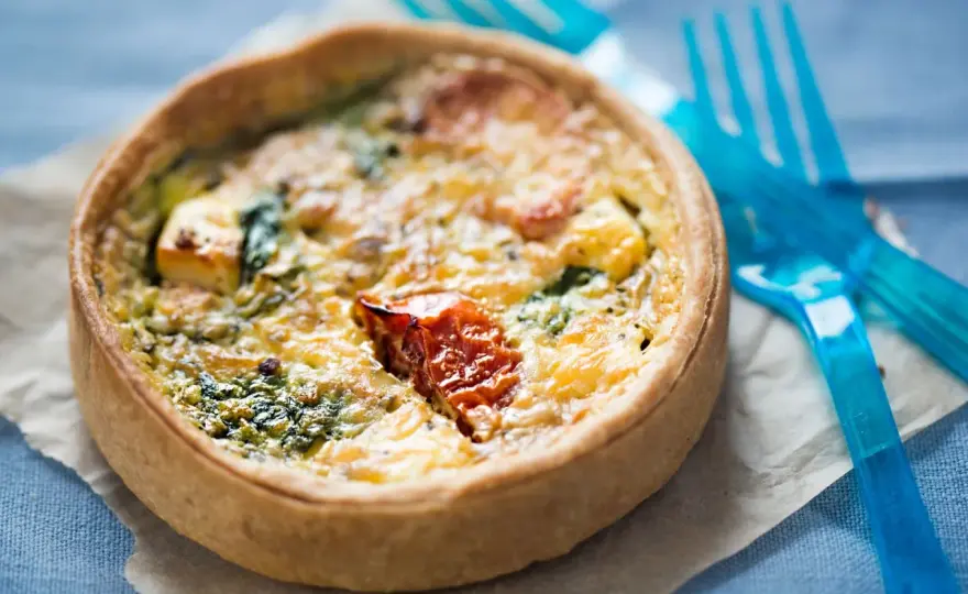 Torta salata in friggitrice ad aria - come farla venire bene