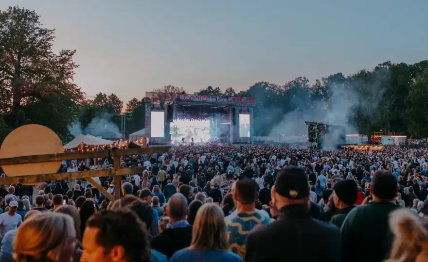 Rosendal Garden Party - så fungerar festivalens musikhelg