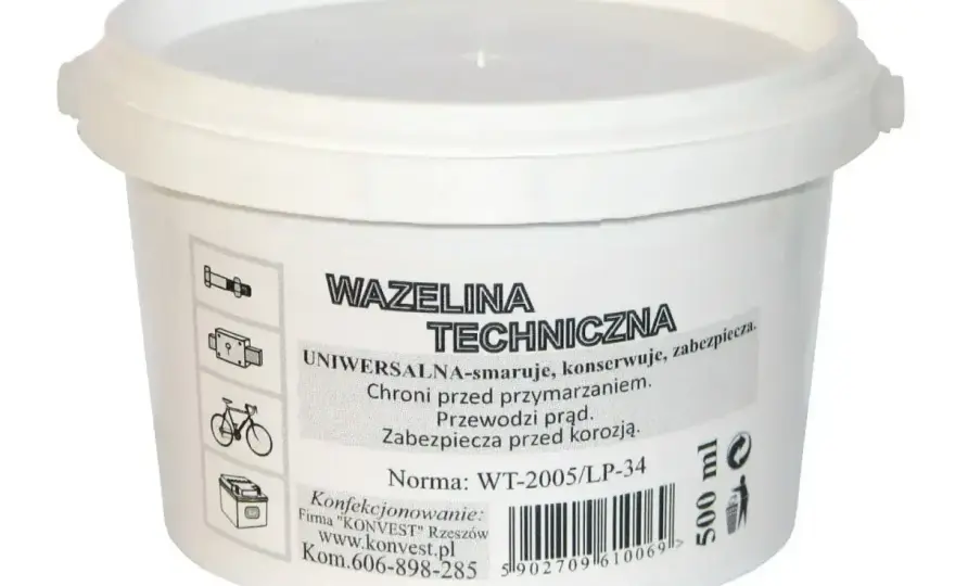 Wazelina techniczna w aucie - gdzie naprawdę pomaga