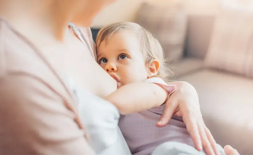 Smettere di allattare a 18 mesi con calma