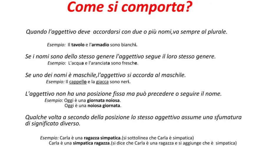 Aggettivi quantitativi - regole chiare per non sbagliare