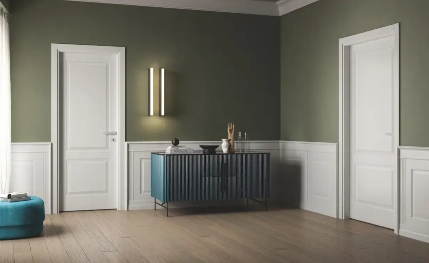 Porte bianche - i colori giusti per pareti e finiture