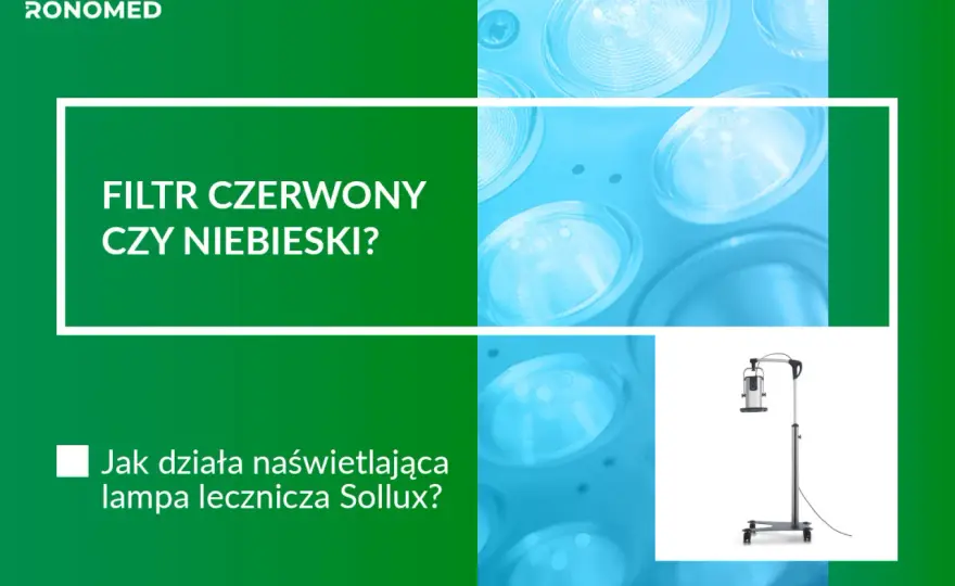 Lampa Sollux z niebieskim filtrem - kiedy ma sens?