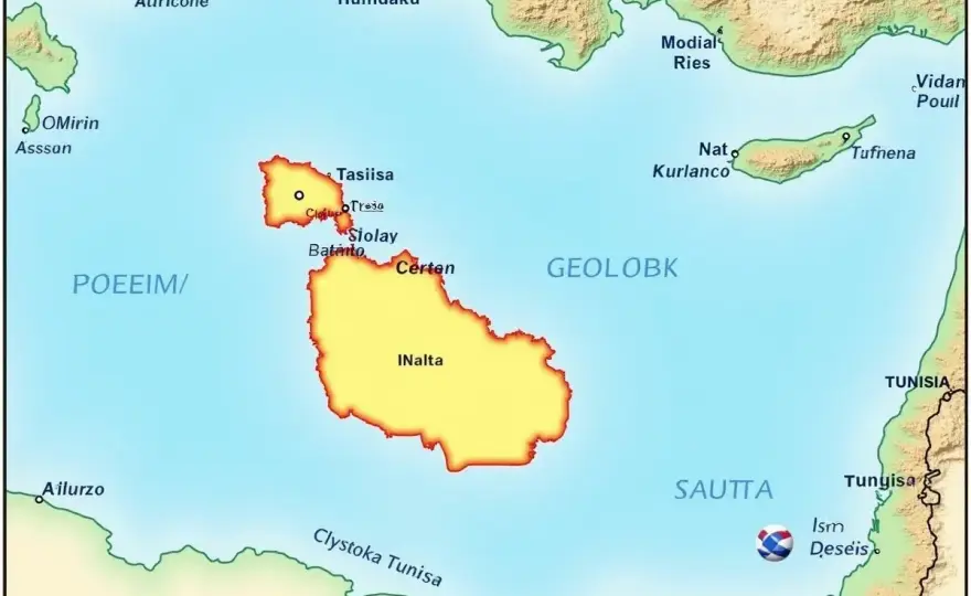 Gdzie leży Malta na mapie? Zaskakujące położenie w Europie