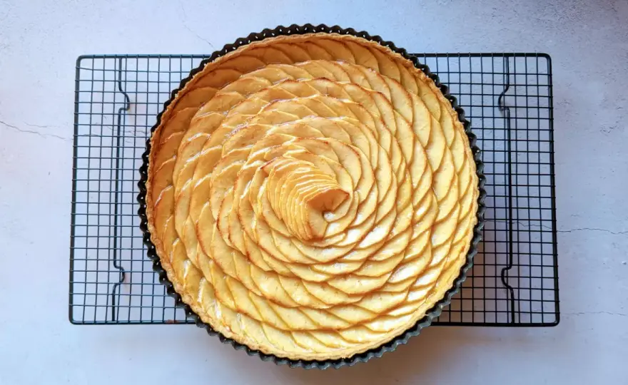 Tarte aux pommes - Conservation parfaite et réchauffage malin