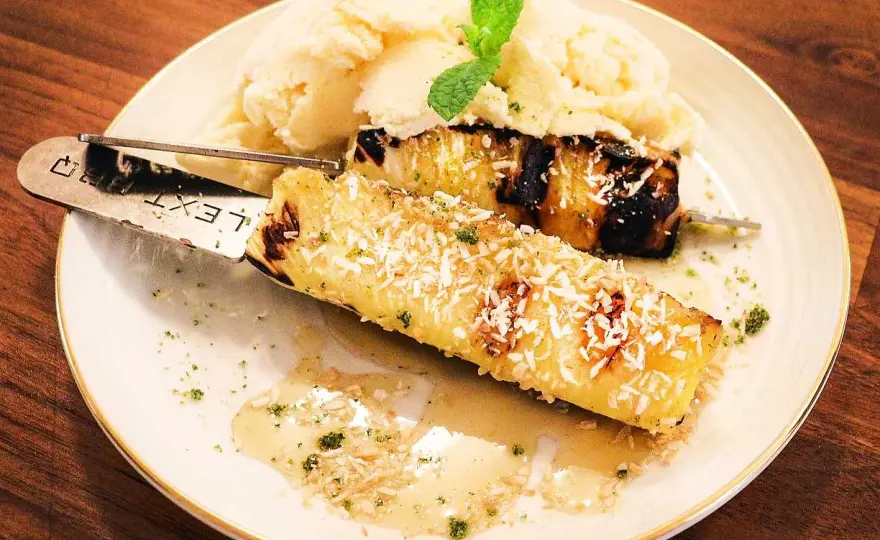 Grillad ananas - så får du rätt smak och textur