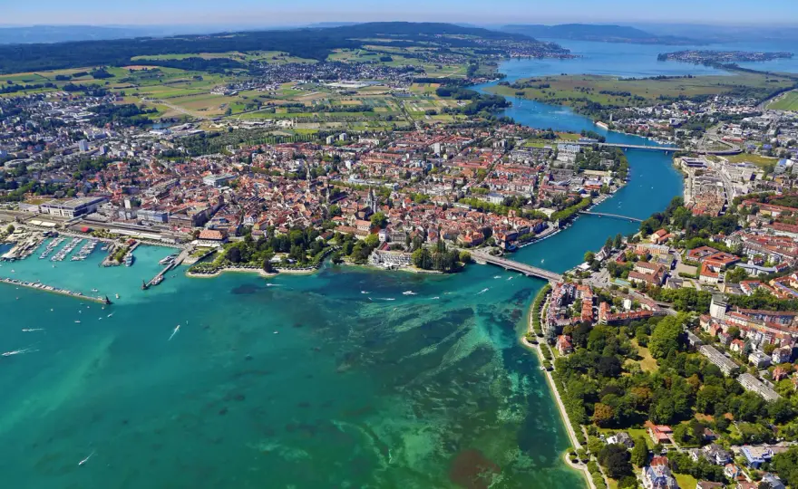 Die schönsten Orte am Bodensee für Stadt, Ruhe und Ausflüge