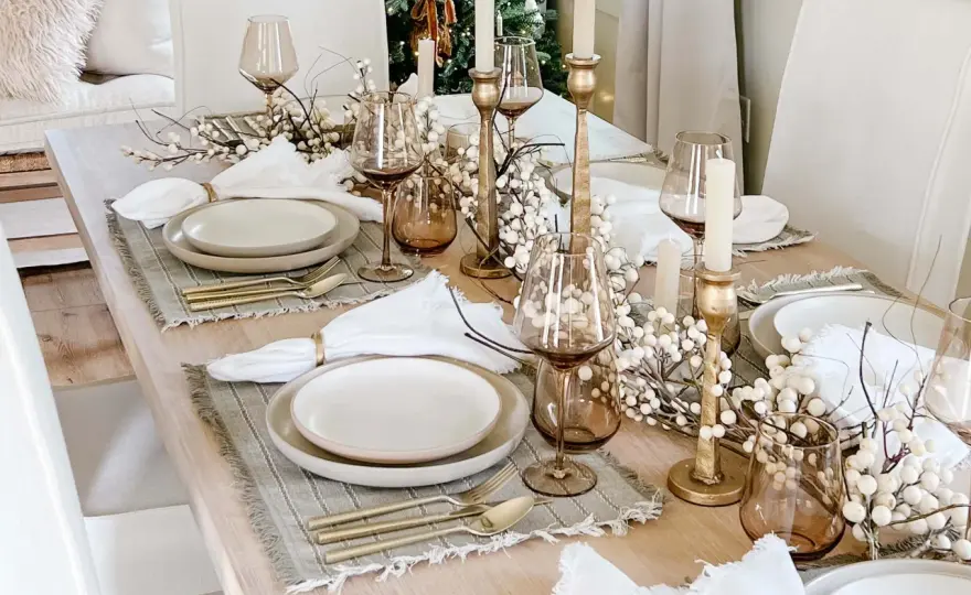 Christmas Tablescapes - Festive & Usable Ideas for UK Homes