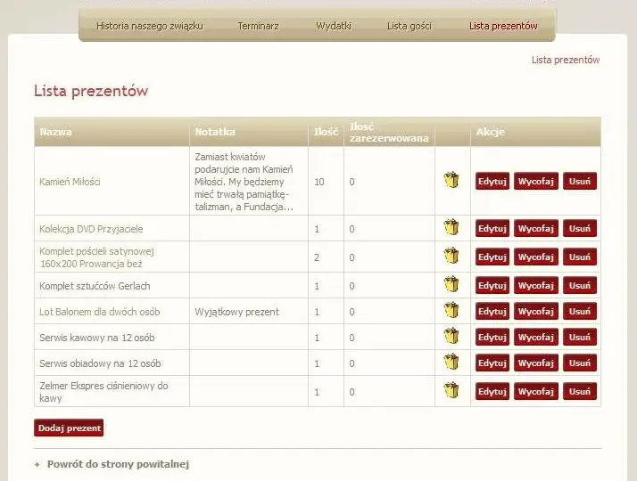 Lista prezentów online: Najlepsze narzędzia i platformy 2025