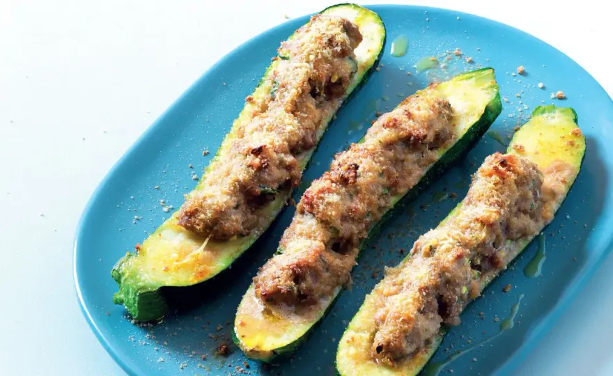 Zucchine ripiene velocissime - La ricetta che ti salva la cena