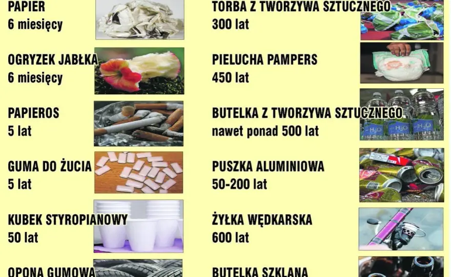 Ile rozkłada się papier? Prawda o czasie rozkładu!