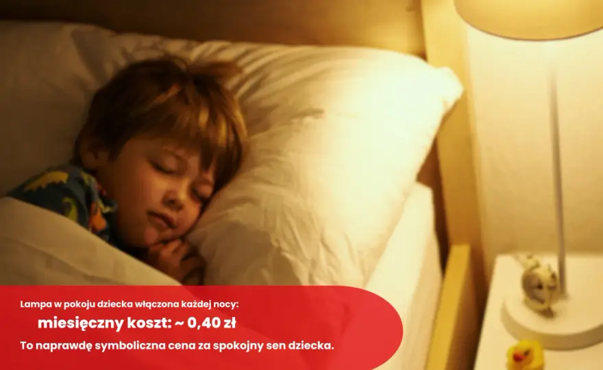 Ile prądu zużywa lampka nocna - Czy przepłacasz za światło?