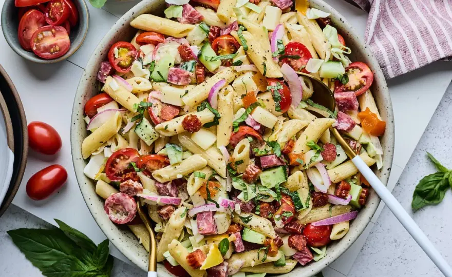 Salade de pâtes parfaite - Équilibre et saveur garantis