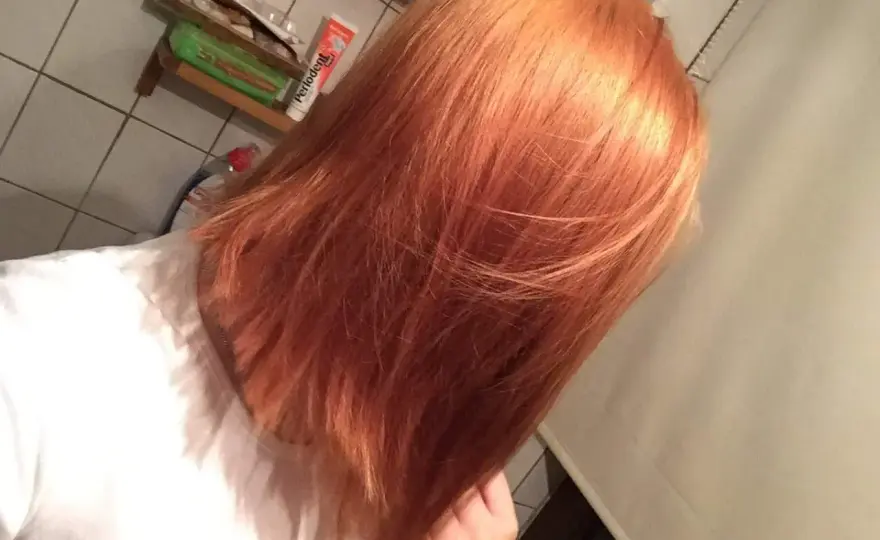 Orange Haare nach Blondierung - Zweite Blondierung sinnvoll?