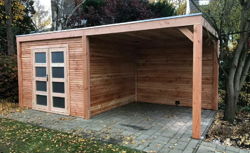 Dachpappe verlegen - So dichten Sie Gartenhaus & Flachdach richtig ab