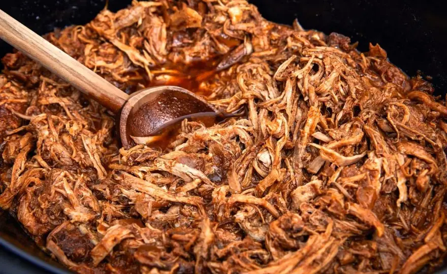 Pulled pork gryta som blir saftig och full av smak
