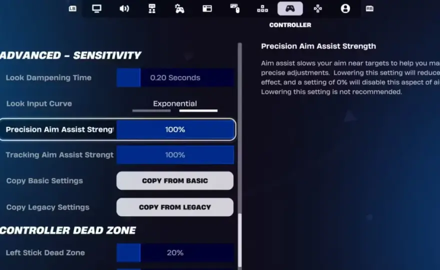 Aim Assist w Fortnite - Jak ustawić i grać jak pro?