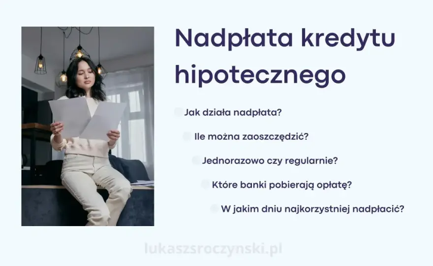 Nadpłata kredytu hipotecznego - kapitał czy odsetki?