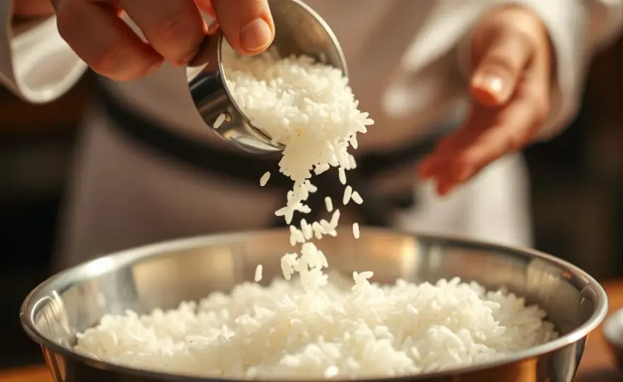 Ile octu do sushi? Proporcje, które zapewnią idealny smak ryżu