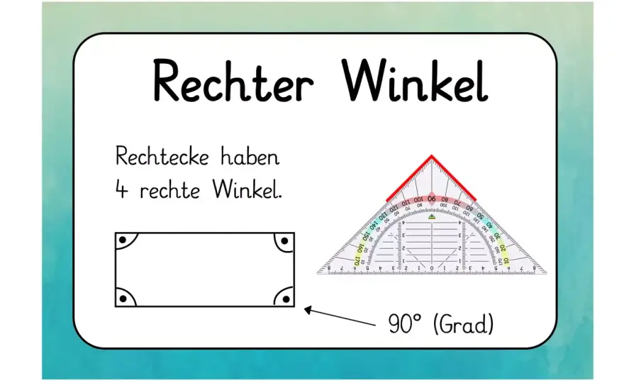 Rechter Winkel Grundschule - Einfach erklärt & sicher erkennen