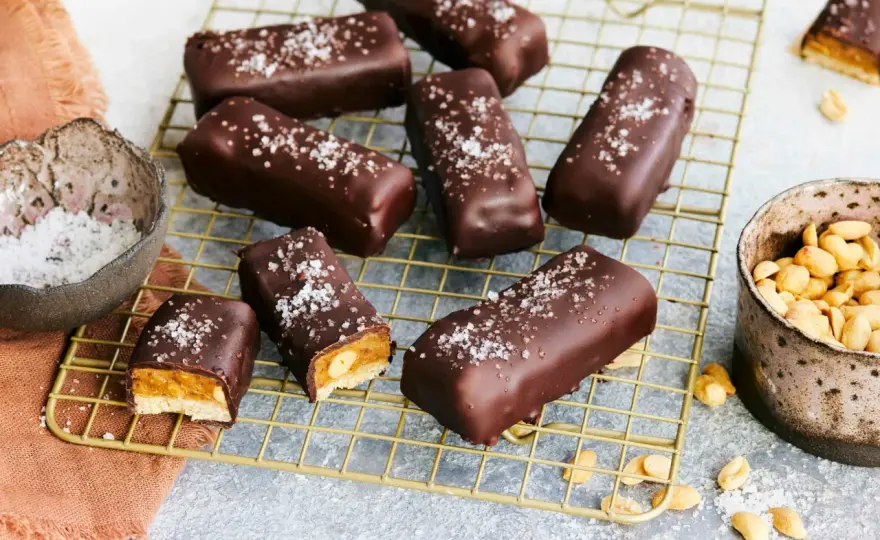 Vegane Snickers ohne Backen - So gelingt die perfekte Konsistenz
