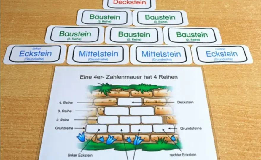Zahlenmauern 2. Klasse - So lösen Kinder jede Aufgabe!