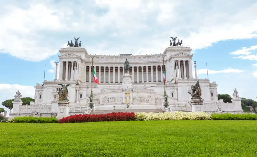 Dea Roma al Vittoriano - il simbolo dell’Altare della Patria