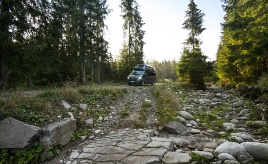 Split camping - Gdzie spać kamperem? Poradnik