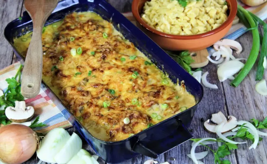 Zwiebel-Sahne-Schnitzel - So gelingt es wirklich cremig!
