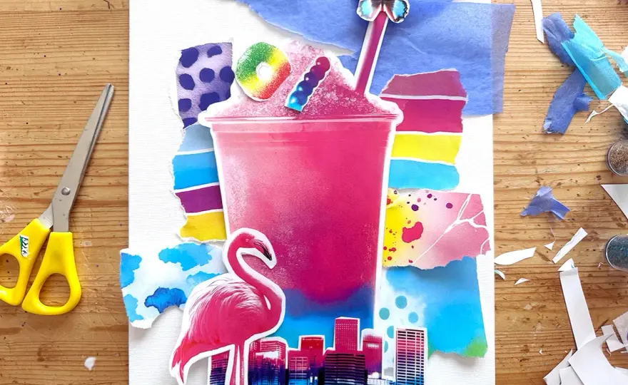 Collage Pop Art - Maîtrisez l'art du fragment visuel
