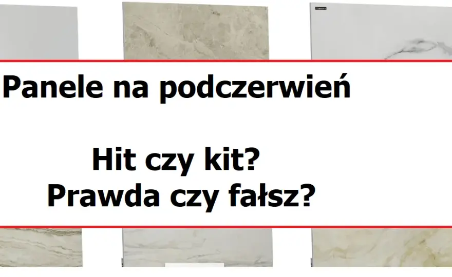Ranking 12 najlepszych paneli grzewczych na podczerwień