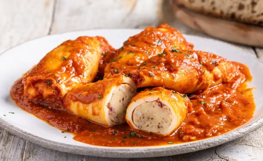 Calamari ripieni in padella - La ricetta perfetta