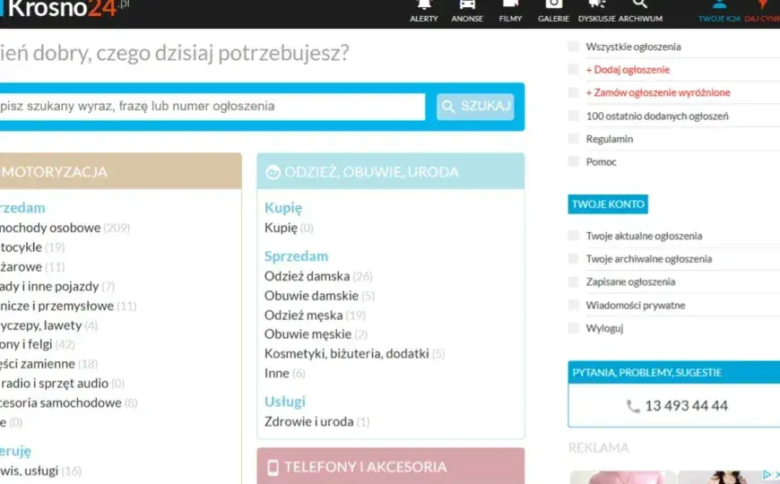  Darmowe ogłoszenia - najlepsza strona z ogłoszeniami za darmo