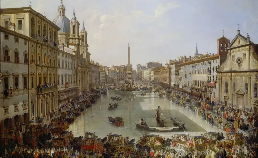 Piazza Navona - Prima e dopo: la sua storia in 5 punti