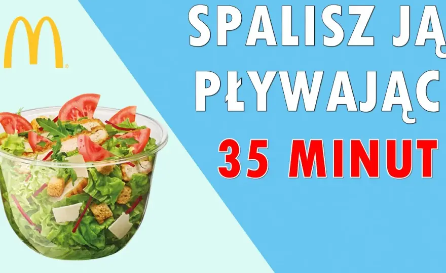 Ile kalorii ma sałatka z McDonald's? Zaskakujące wartości kaloryczne
