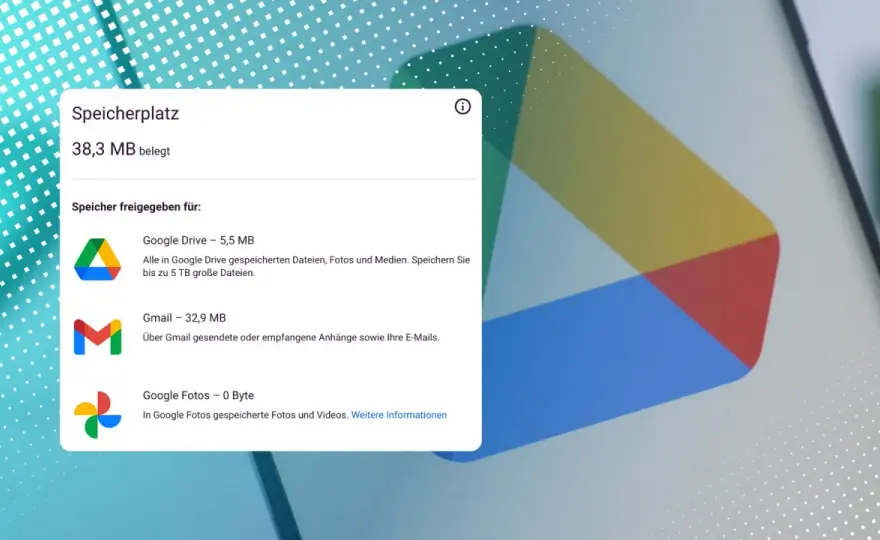Google-Speicher voll? So schaffen Sie schnell wieder Platz