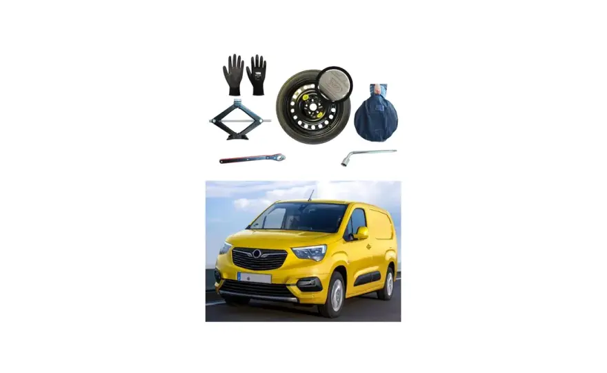 Cómo bajar la rueda de repuesto del Opel Combo sin forzar nada
