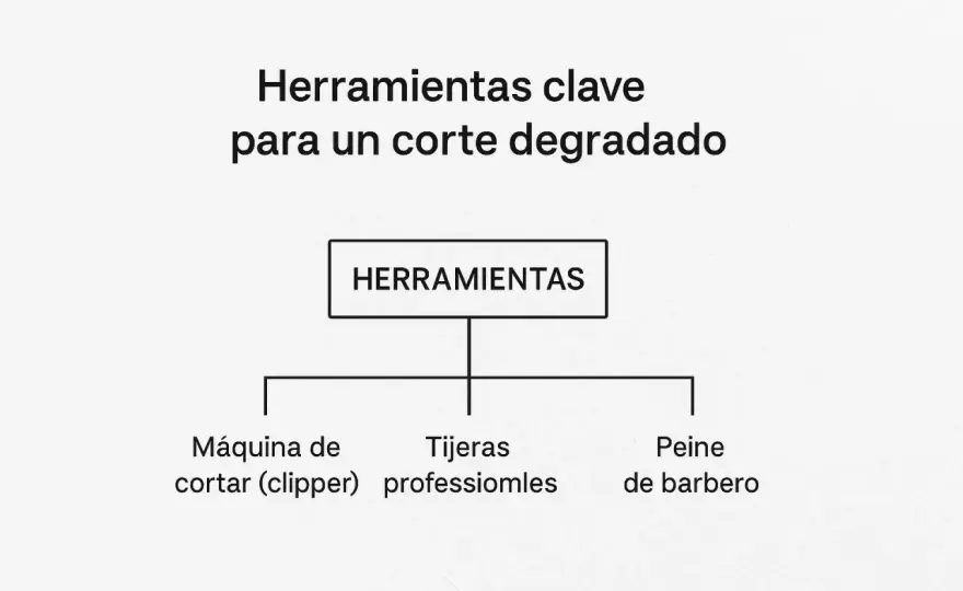 Degradado de pelo - Elige el tuyo y pídelo bien