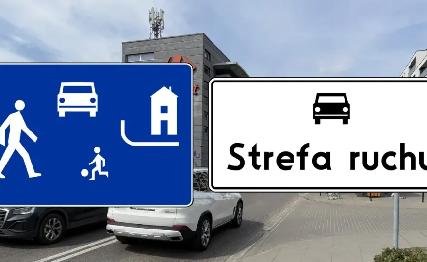 Strefa ruchu - kiedy grozi mandat za parkowanie?