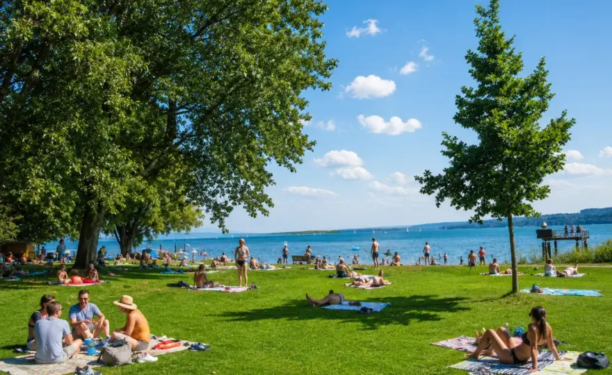 Strandbad am Bodensee - Tipps für einen entspannten Badetag