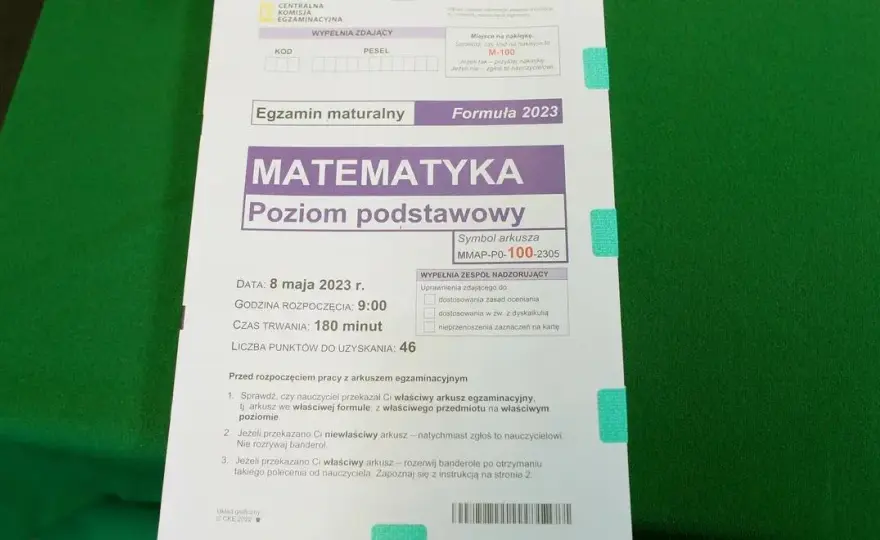 Ile punktów żeby zdać maturę z matematyki? Sprawdź minimalne wymagania