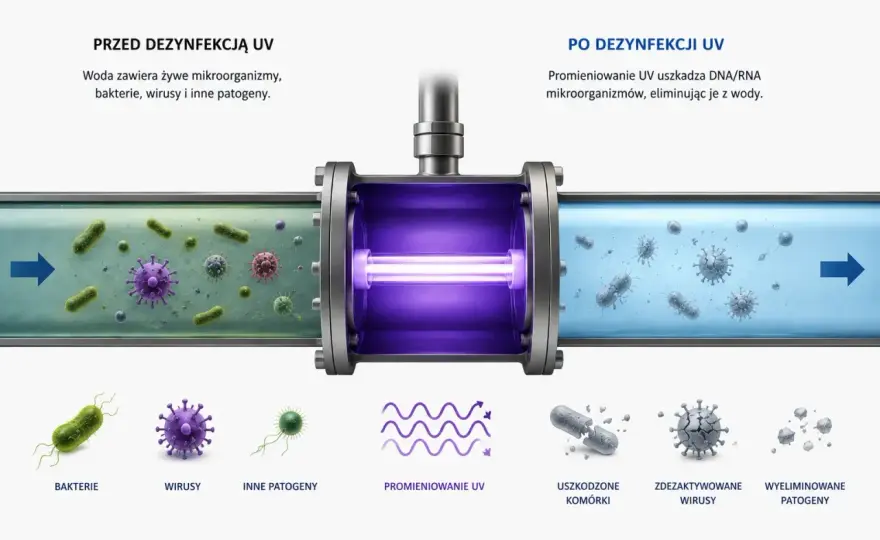 Czy lampa UV jest szkodliwa? Bezpieczna dezynfekcja wody