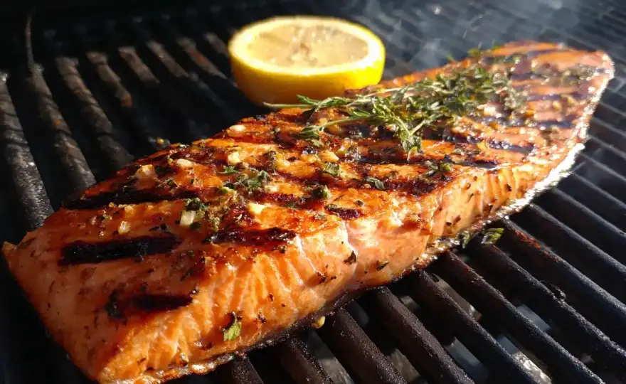 Grillad laxsida - så blir den saftig och fin på grillen