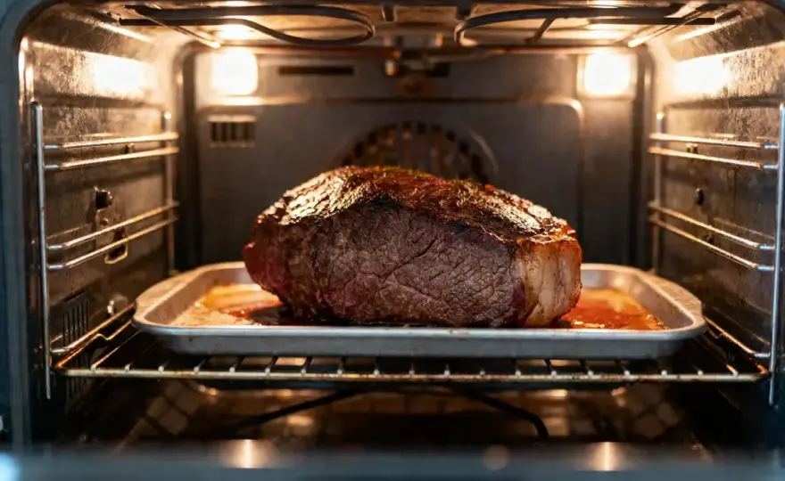 Rôti de bœuf au four - temps de cuisson et température