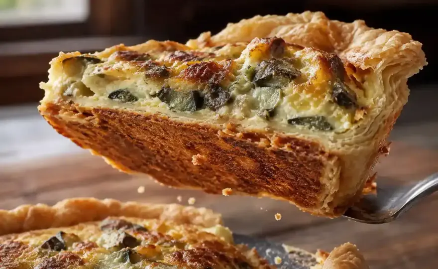 Cuisson d’une quiche au four - le bon temps, la bonne température