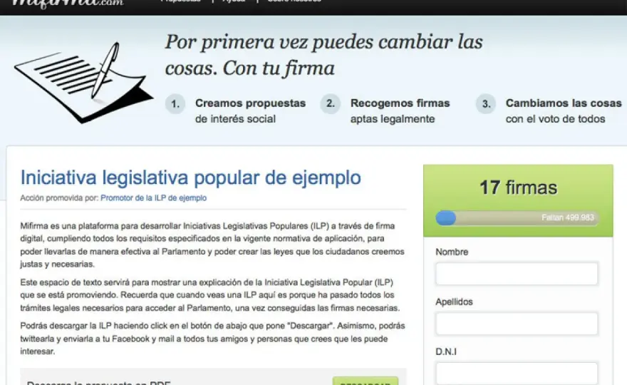 Recoger firmas online - Guía completa para tu campaña