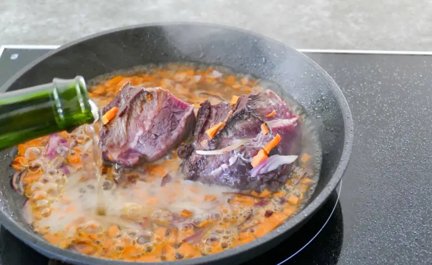 Joue de bœuf - la cuisson lente pour la rendre fondante
