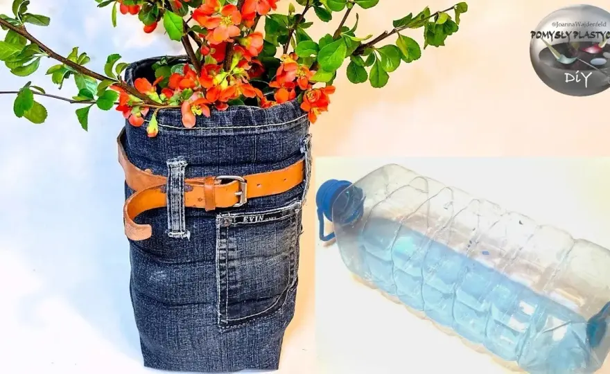 Kwietnik z jeansów DIY: Prosty przewodnik krok po kroku